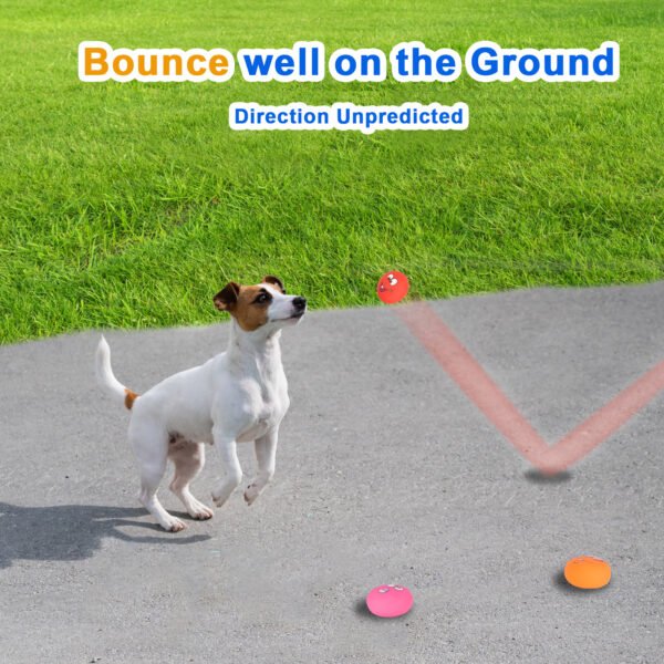 6PCS Latex Squeaky Balls for Small Dogs - 图片 5
