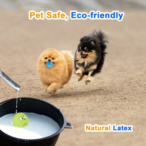 6PCS Latex Squeaky Balls for Small Dogs - 图片 6